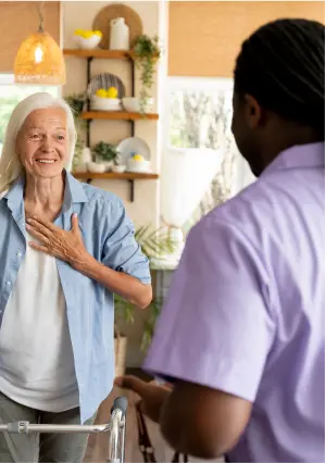 professionals in elderly care