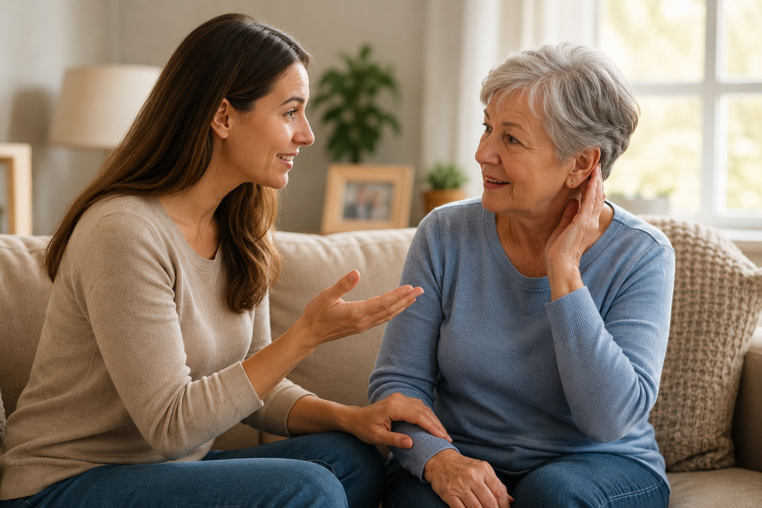 Tips for Communicating with a Loved One Who Has Hearing Loss
